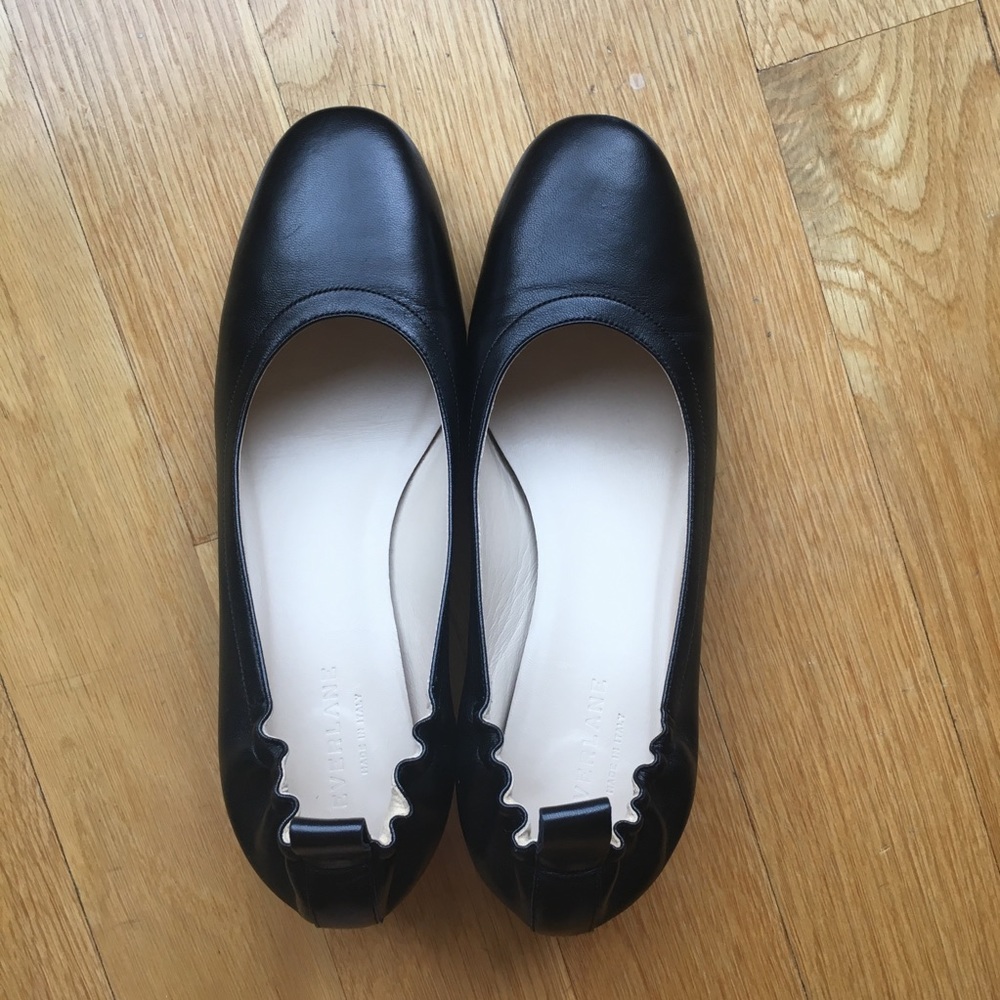 Everlane Day Heel in black